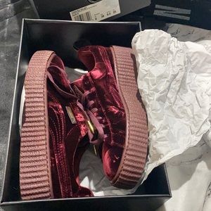 Fenty x Puma velvet creeper by Rihanna